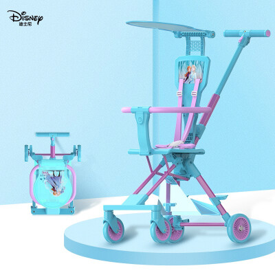 迪士尼儿童推车HT-X1蓝色冰雪婴儿推车好吗