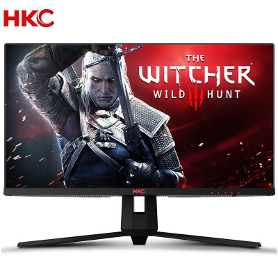 HKC/惠科 27英寸 IPS高清2k 144HZ游戏显示屏幕 1ms窄边框直面屏 网吧家用 小金刚液晶电竞 电脑显示器