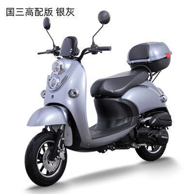 puou125cc燃油摩托车小绵羊踏板车街车男女款式小龟燃油助力国四电喷