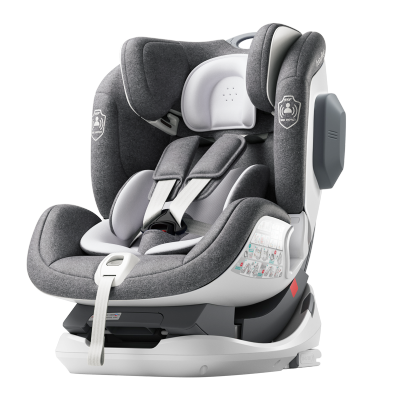 宝贝第一（Babyfirst）宝宝汽车儿童安全座椅 isofix接口（约0-4-7岁）Genius灵犀(R160A) 红