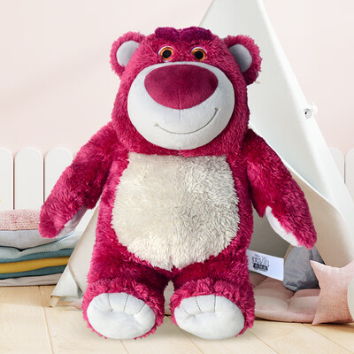 迪士尼(disney)毛绒玩具公仔可爱布娃娃玩偶儿童玩具男女孩草莓熊28cm