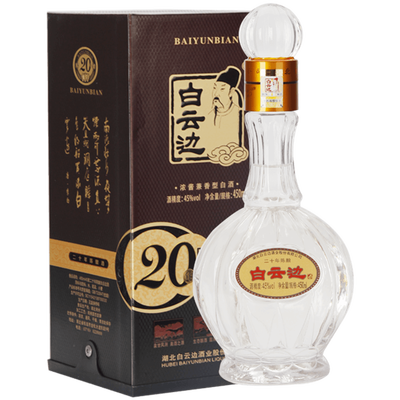 白云边二十年陈酿浓酱兼香型白酒45度450ml 礼盒装-品牌网