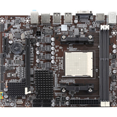 昂达（ONDA）A78SD3全固版 （AMD RS780芯片）AM3主板 支持X4 CPU、D3双通道、4相固态供电、H