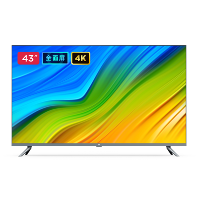 小米电视 E43S 43英寸 金属全面屏  4K HDR超高清 2GB+32GB 蓝牙语音遥控 内置小爱智能网络教育电视