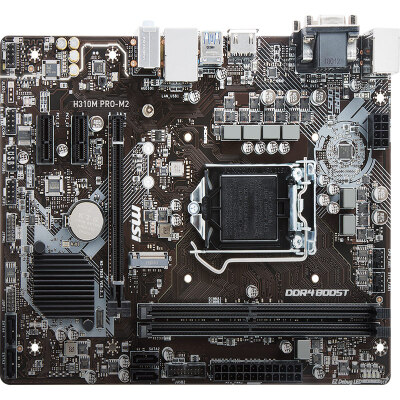 微星（MSI）H310M PRO-M2主板（Intel H310/LGA 1151）