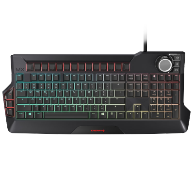 樱桃（Cherry）MX9.0 G80-3980LMBEU-2 机械键盘 有线键盘 游戏键盘 全尺寸RGB背光  黑色 