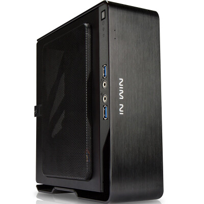 迎广（IN WIN）肖邦 黑色 itx机箱（支持MINI ITX主板/铝合金外框/自带150W足瓦静音电源/USB3.0