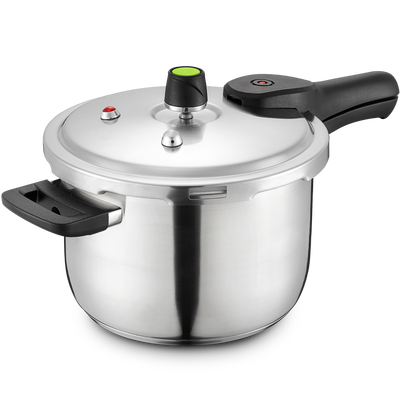 Asda ASD pressure cooker 304 stainless steel six safety 6.5L pressure cooker gas electromagnetic universal WG1824DN baopals