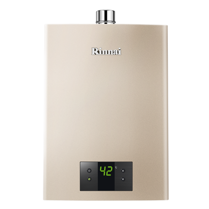 林内（Rinnai）璀璨系列13升燃气热水器 升级智慧芯 水气双调 天然气12T RUS-13QC05（JSQ26-C05）
