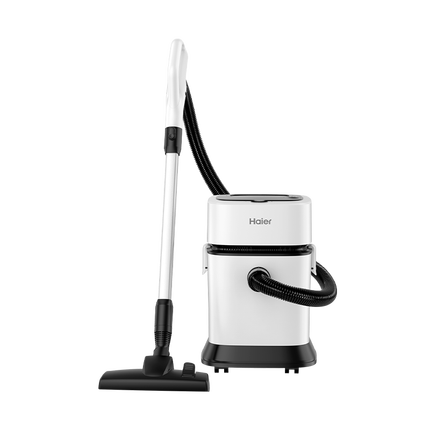 海尔（Haier）桶式吸尘器家用大吸力强力大功率吸尘机干湿两用除尘机一键收线HZ-T818W 升级无级调速