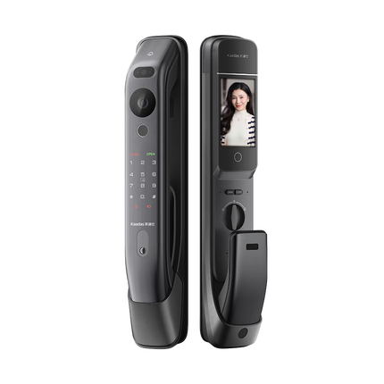凯迪仕（kaadas）智能门锁 可视猫眼大屏指纹锁 创世K20 Pro MaxV2