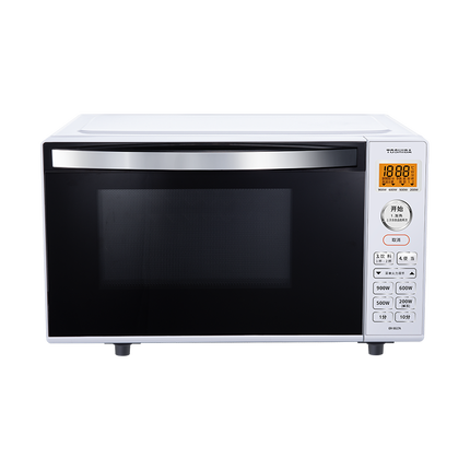 东芝（TOSHIBA）【国家补贴20%】ER-SS17ACNW家用台式小型多段900W智能变频一键快速加热平板微波炉可解冻 20L