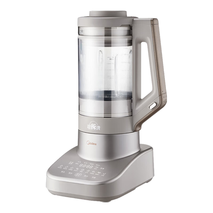 美的（Midea）安睡低音破壁机系列1.75L可拆洗榨汁机家用豆浆机全自动早餐机MJ-PB13S69【国家补贴】