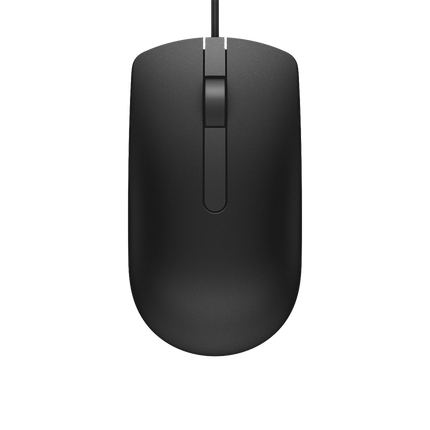 戴尔（DELL）MS116 鼠标有线 商务办公经典对称 有线鼠标 USB接口 即插即用 鼠标 （黑色）