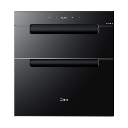 美的（Midea）暖阳消毒柜嵌入式家用 厨房餐具碗柜碗筷茶杯茶具 紫外线 110L三层大容量【国家补贴】110HQ2pro