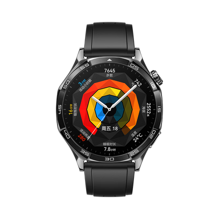 华为HUAWEI WATCH GT 5 国家补贴15% 幻夜黑46mm华为智能手表情绪健康助手玄玑感知系统运动涂鸦