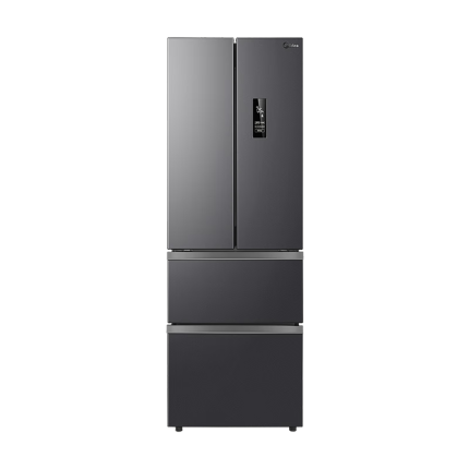 美的（Midea）325升法式多门四开门小型家用冰箱超薄风冷无霜一级能效国家补贴20%出租房宿舍BCD-325WFPM(E)