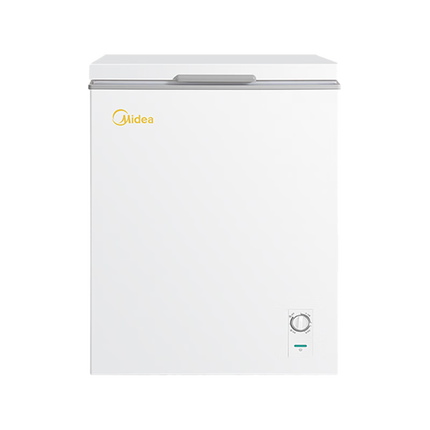 美的（Midea）143升冰柜低霜家用囤货小冷柜冷藏冷冻两用一级能效母乳小冰箱BD/BC-143KMD(E)家电国家补贴20%