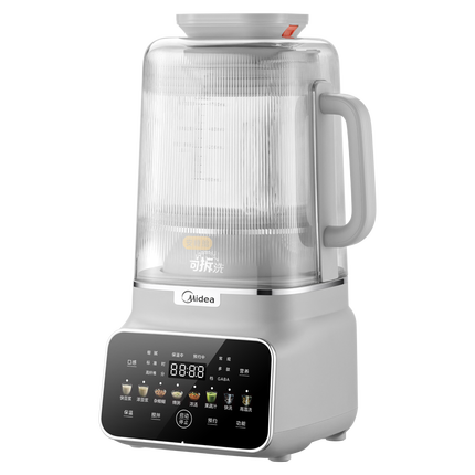 美的（Midea）安睡变频破壁机 可拆洗 1.75升家用榨汁机豆浆机 营养黑科技 变频轻音彩屏MJ-FC19【国家补贴】