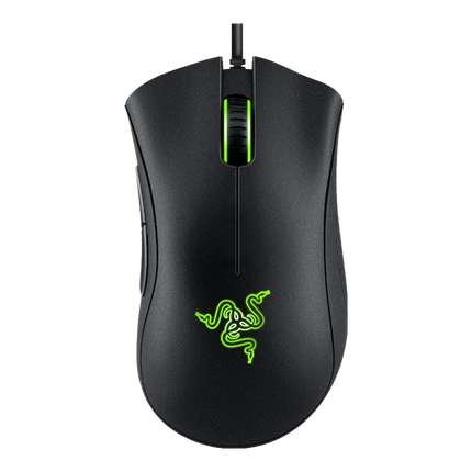 雷蛇（Razer）炼狱蝰蛇标准版有线鼠标 人体工学 电竞游戏 右手通用型 吃鸡/LOL/CSGO游戏鼠标 黑色