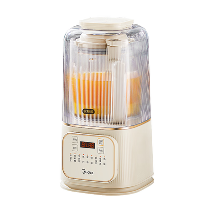 美的（Midea）1.5升安睡Pro低音破壁机家用豆浆机 柔音44分贝 降噪榨汁机料理机大容量MJ-PB4G3-555