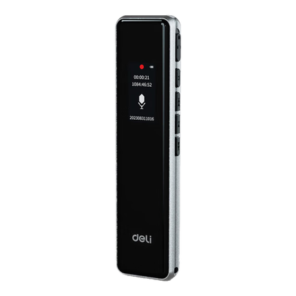 得力录音笔 录音神器 便携式随身 录音设备专业录音 超长待机 录音笔学习会议培训 16G MP312