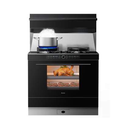 火星人ET50BC Pro集成灶一体式 蒸烤炸一体 家用蒸烤箱 天然气 右排烟