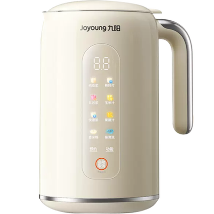 九阳（Joyoung）破壁机0.8-1L豆浆机 IMD彩屏 预约时间3-4人食家用多功能料理机榨汁机 易清洗DJ10X-D650
