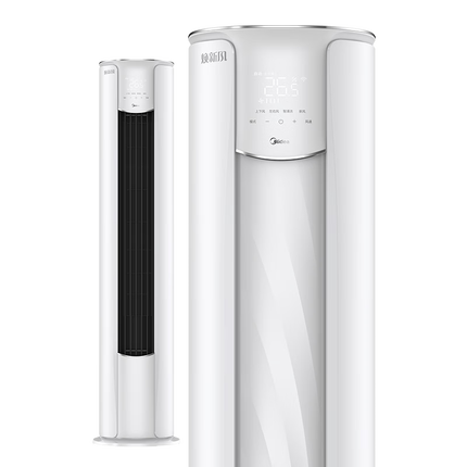美的(Midea)3匹新风空调 新风量210㎥/h 焕新风新一级变频冷暖客厅立式柜机 KFR-72LW/N8MKA1A