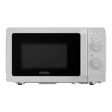 海尔（Haier）快捷微波炉 360°转盘加热 旋转操作易洁内胆 家用小型 老人适用操作便捷HW-M20T1W