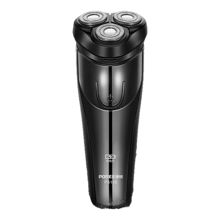 博锐(POREE)剃须刀PS156电动刮胡刀充电式胡须刀剃胡刀便携电须刀刮胡子车载剃胡子刀全身水洗生日节日礼物 PS156剃须刀
