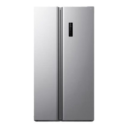 TCL 520升大容量对开门双开门冰箱精细分区一体式双变频双循环风冷无霜超薄机身家用电冰箱以旧换新 双开门冰箱 R520V1-S