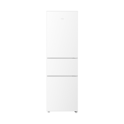 海尔（Haier）217升白色三门中门软冷冻家用电冰箱小型宿舍租房大容量节能省电BCD-217LHC3E0WV家电国家补贴15%