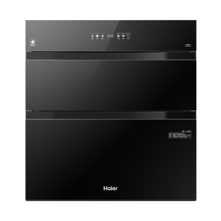海尔(Haier)【小红花套系】150L三门四层大容量消毒 嵌入式 家用甲流母婴消毒柜 紫外线+光波巴氏纯物理EB150