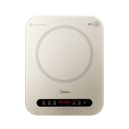 美的（Midea）电磁炉电陶炉 家用2200W大功率 恒匀火加热 电磁灶火锅炉爆炒定时电磁炉 以旧换新C22-Micca708
