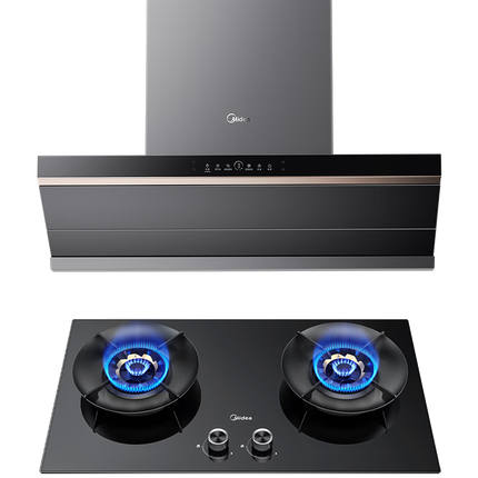 美的（Midea）【AK5pro】抽吸油烟机顶侧一体自清洁高温蒸汽洗齐平橱柜变频23风量1000Pa大静压国家补贴立减20%