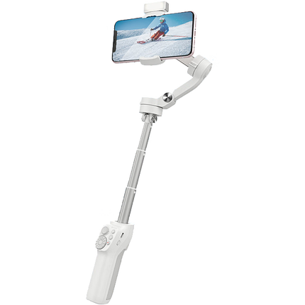 FeiyuTech手机云台稳定器 飞宇vimble3 拍照录像云台跟拍神器 手持防抖自拍杆 可折叠伸缩延长杆 vlog拍摄 Vimble3 浅灰色 标配