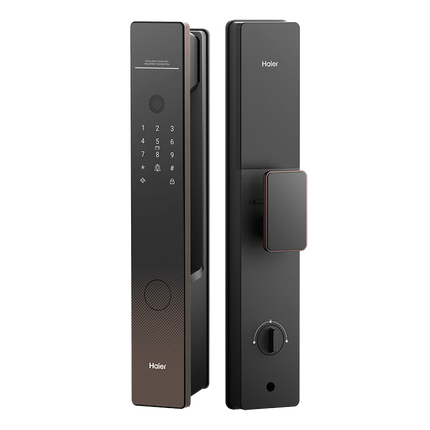 海尔（Haier）智能门锁指纹锁指纹密码锁全自动开关锁电子门锁HFD-P30SE-CA
