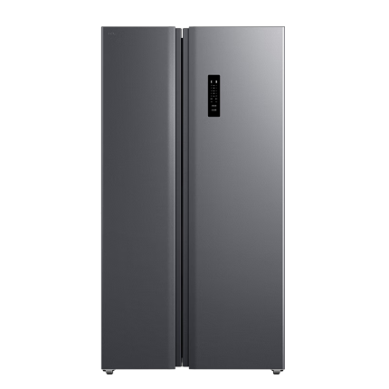 TCL 650升T3超大容量超薄冰箱对开双开门一级能效双循环风冷无霜一体双变频34分贝R650T3-S晶岩灰
