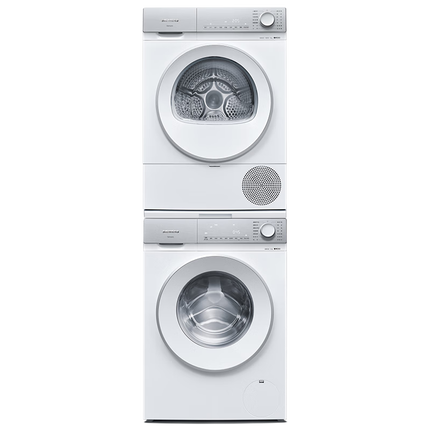 西门子（SIEMENS）小晶钻超氧版 洗烘套装 10kg滚筒全自动洗衣机+10kg热泵烘干机 WG54H1E00W+WQ53H2000W 国家补贴