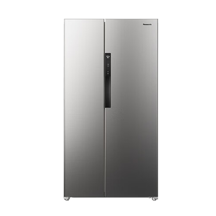 松下（Panasonic）【大白鲸】新品超薄平嵌505L大容量对开门风冷无霜家用电冰箱 一级能效自由制冰钛灰银 NR-EB51SPA-S
