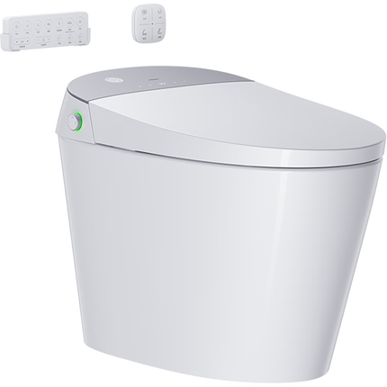 恒洁（HEGII）智能马桶H35Pro 翻盖翻圈不限水压智能坐便器HCE863B01-305