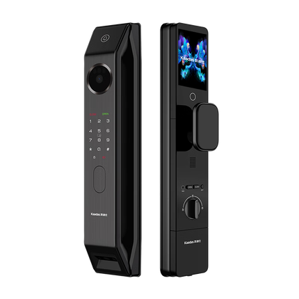 凯迪仕（kaadas）智能锁 人脸识别可视猫眼大屏指纹锁双子星金刚P30 Pro Max双摄
