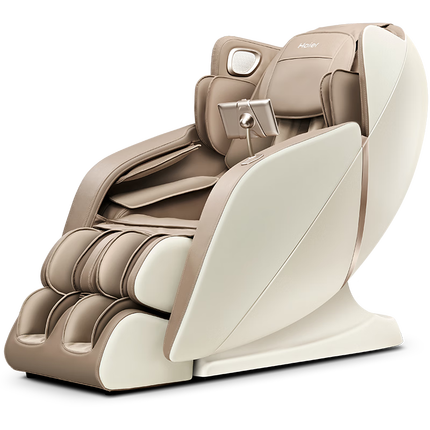 海尔（Haier）按摩椅家用全身太空舱2025十大品牌多功能零重力智能电动按摩沙发送父母礼物HQY-A318ZU1卡其色