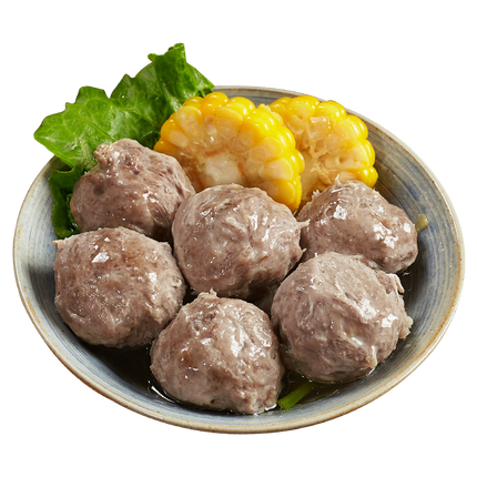 潮夫道牛肉丸潮汕手打250g 火锅食材关东煮丸子丸料空气炸锅生鲜麻辣烫