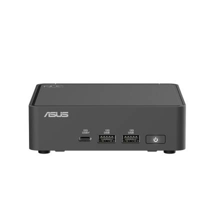 华硕（ASUS）NUC15 Pro mini迷你主机高性能商用AI办公台式机电脑 (酷睿Ultra5-225H 不含内存/硬盘/系统)薄黑