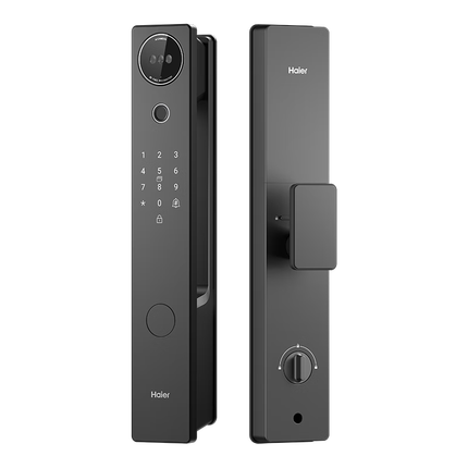 海尔（Haier）智能门锁人脸识别电子锁密码门锁入户门防盗门家用指纹锁智能P30