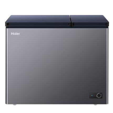 海尔（Haier）宝蓝冰柜212升家用冷藏冷冻两用双温柜无需频繁除霜一级能效保鲜FCD-212GHXPCZ国家补贴20%