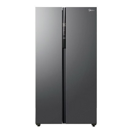 美的（Midea）555升双开门对开门一级双变频风冷无霜超薄大容量家用智能冰箱BCD-555WKPZM(E) 家电国家补贴20%