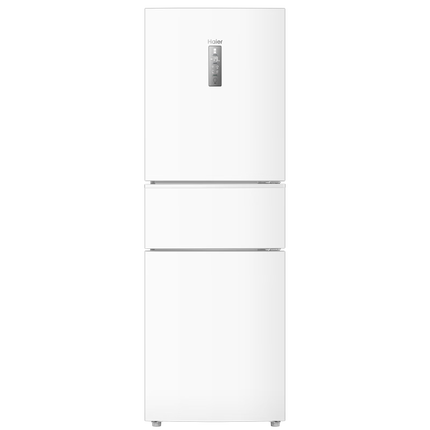 海尔（Haier）255升风冷无霜三开门多门电冰箱小型家用宿舍出租房一级能效BCD-255WLHC35EWVU1家电国家补贴20%